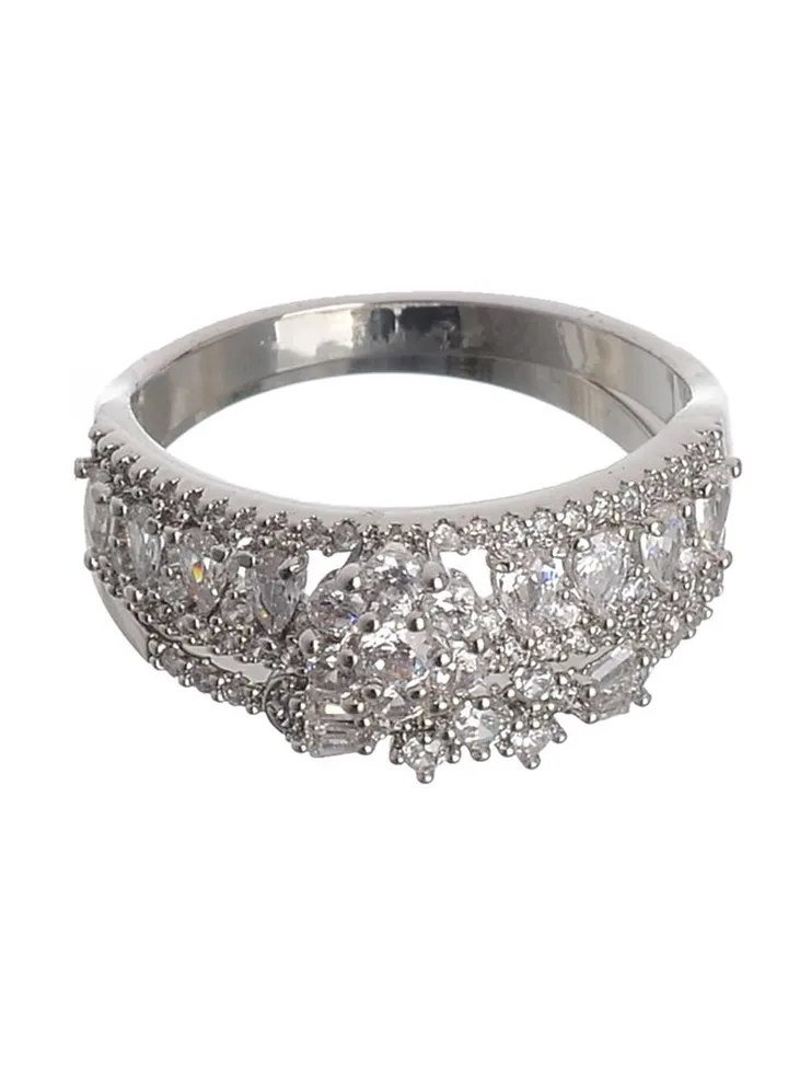 Twins Silver Ring