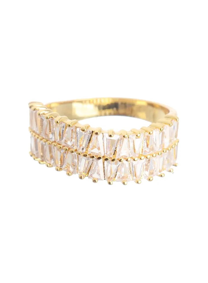 Zircon Stone Ring Size 17