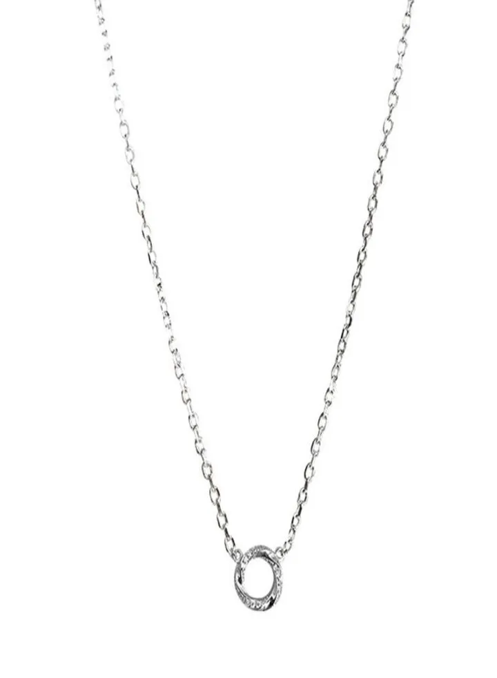 Light luxury niche design ring necklace