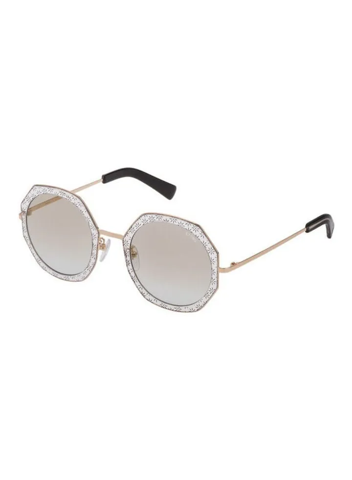 Women's Full Rim Hexagon Sun Glass SST213V