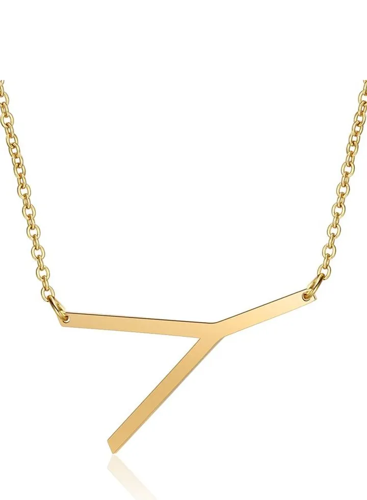 Fashion Letter Alphabet Jewelry Pendant Necklace for Women