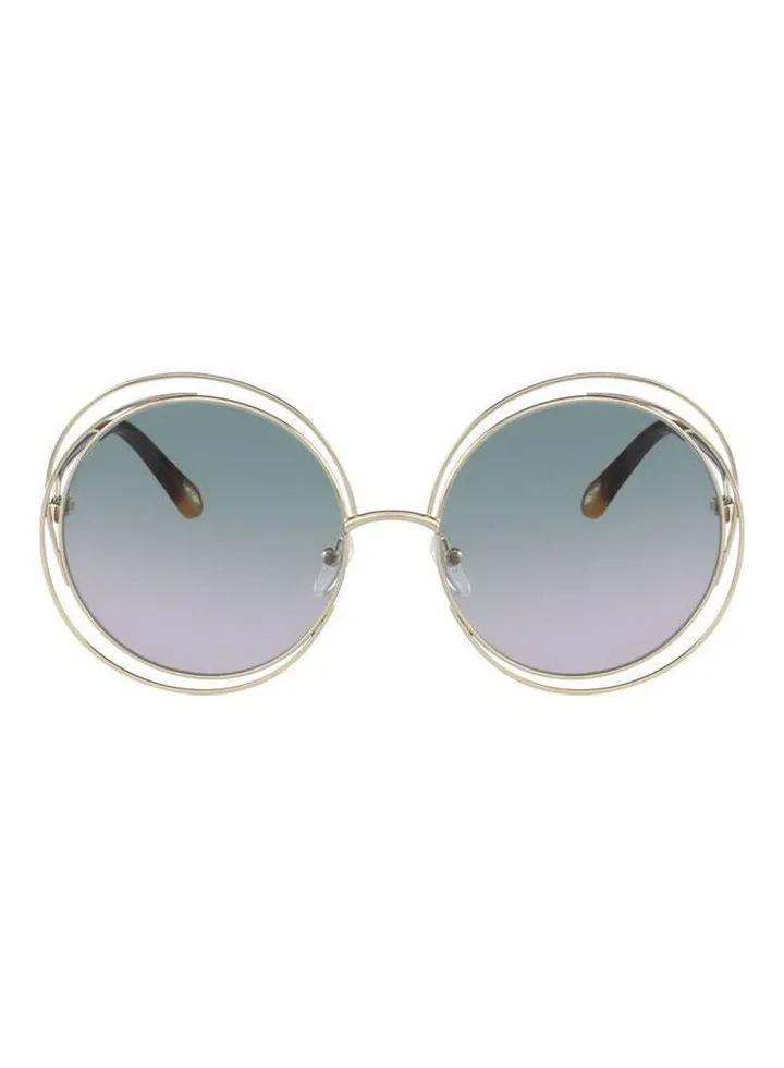 Women's Full Rim Round Sun Glass ce114sd