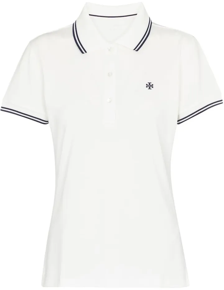 Pique tennis polo shirt