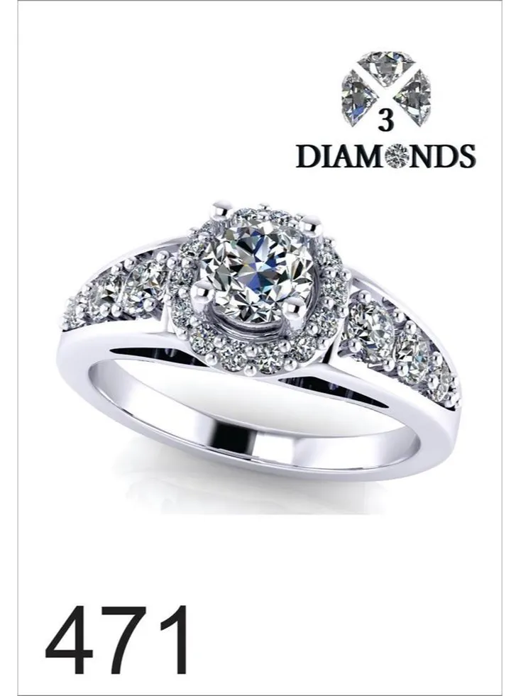 Ring For Women platinum Plated-silver