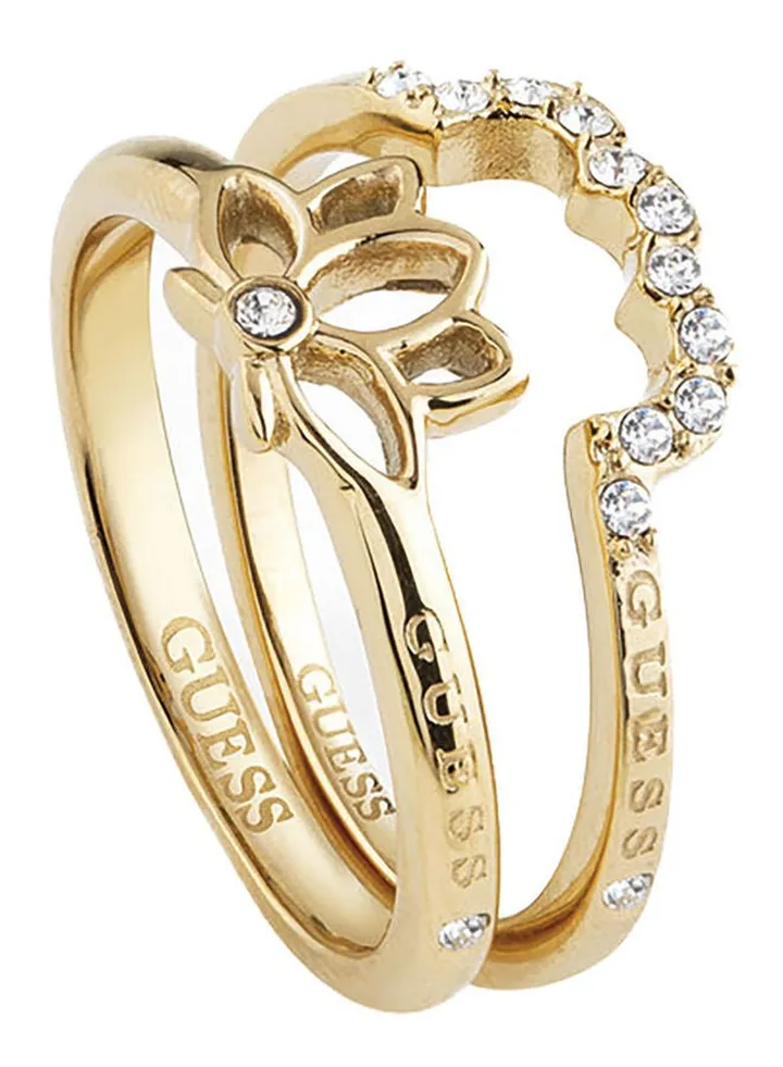 Guess Lotus Jubr01351Jwyg54 Ring