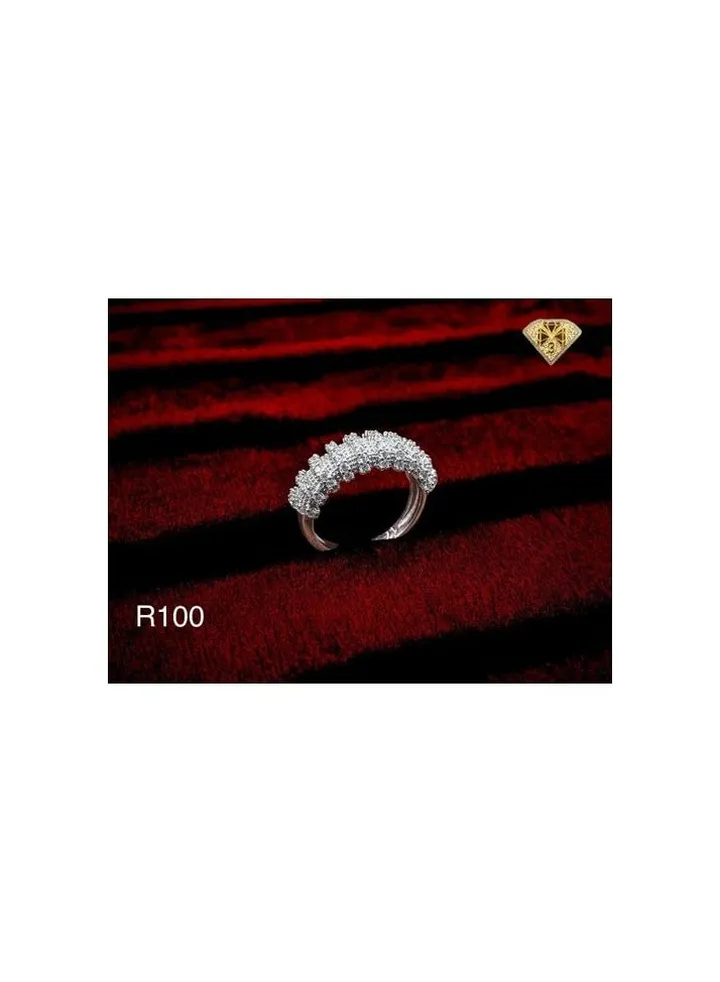 Shine with Sophistication: High-Quality Platinum-Plated Silver Ring
