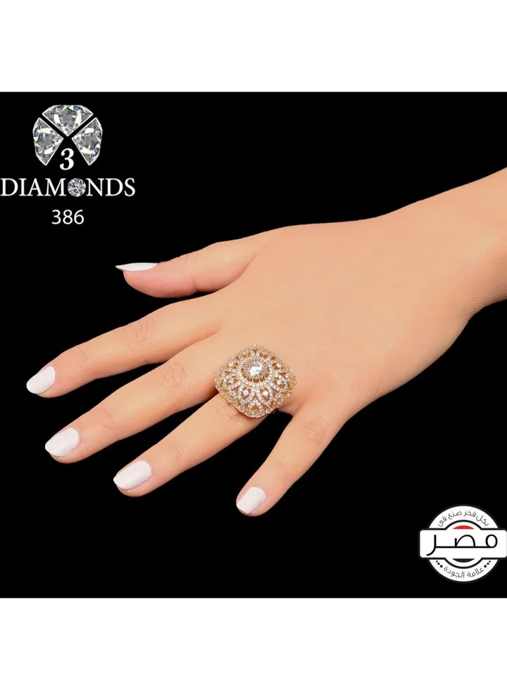 Ring For Women 18K Gold Plated
