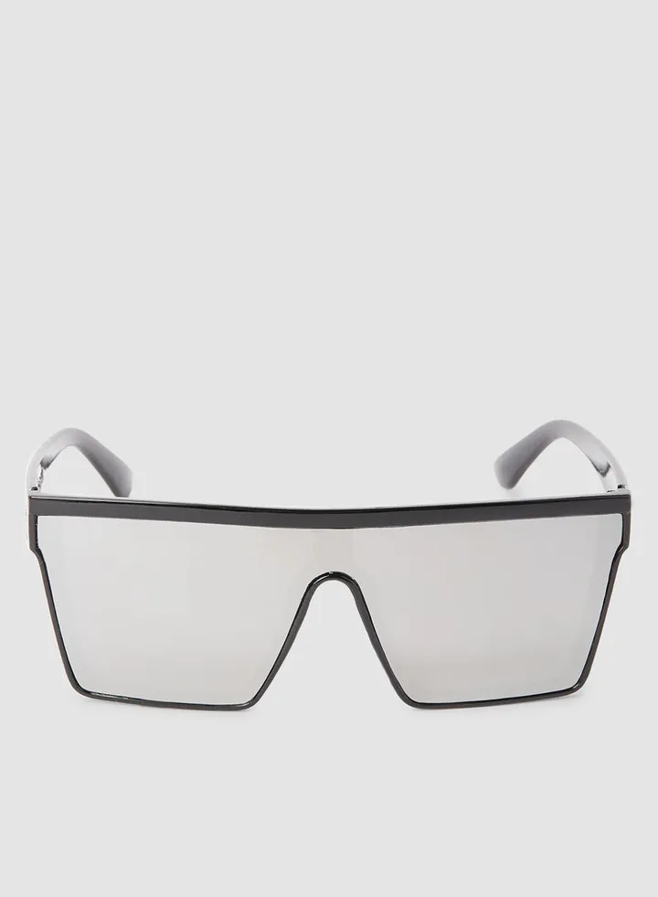 Women's Flexible And Corrosion Resistant Frame Square Sunglasses 18037L6