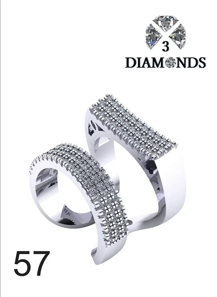Ring For Women platinum Plated-silver