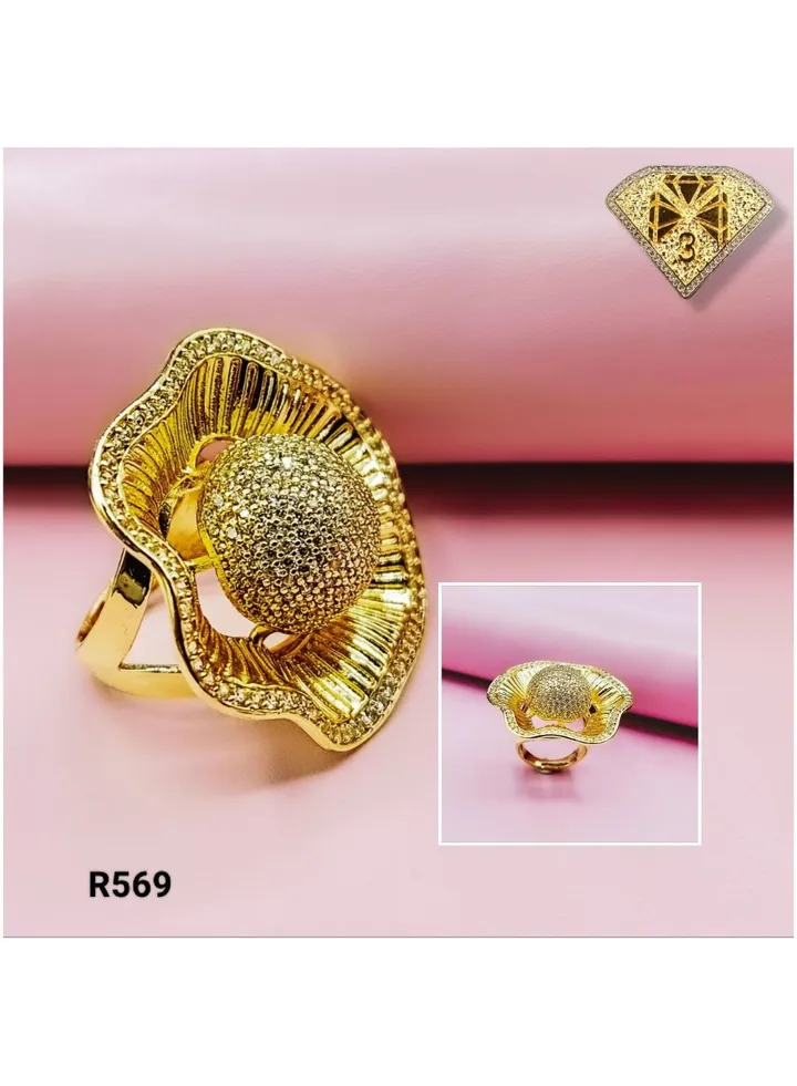 Ring For Women 18K Gold Plated