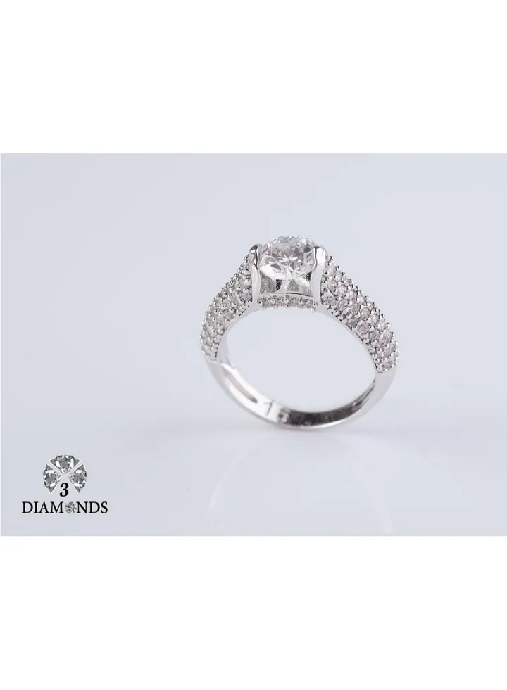 Ring For Women platinum Plated-silver