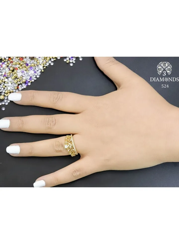 Ring For Women 18K Gold Plated