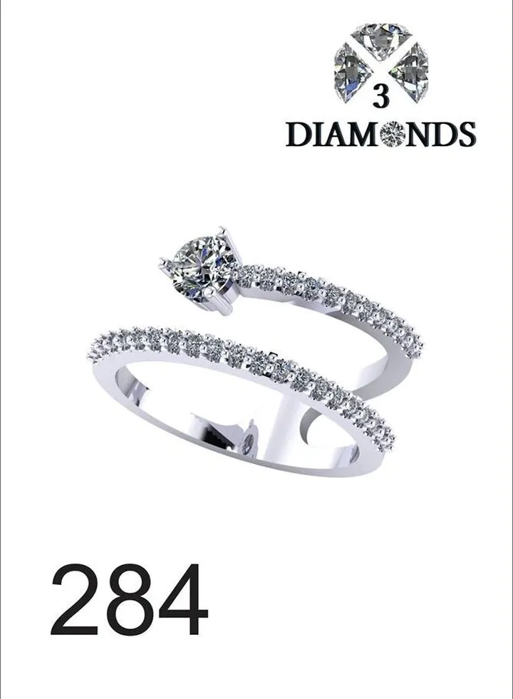 Ring For Women platinum Plated-silver