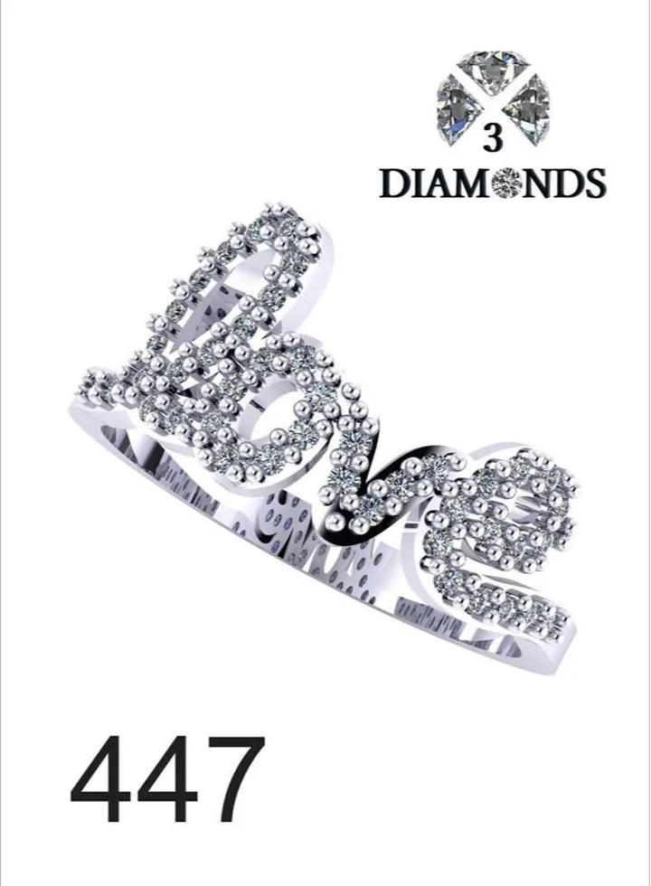 Ring For Women platinum Plated-silver