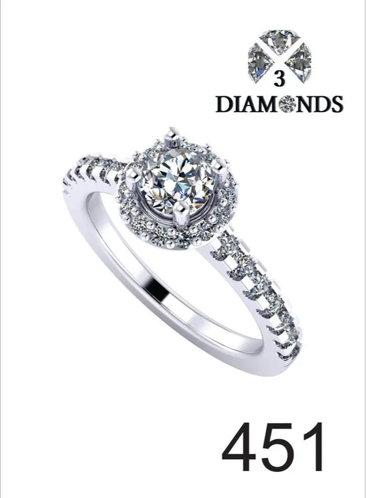 Ring For Women platinum Plated-silver