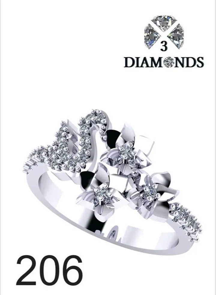 Ring For Women platinum Plated-silver