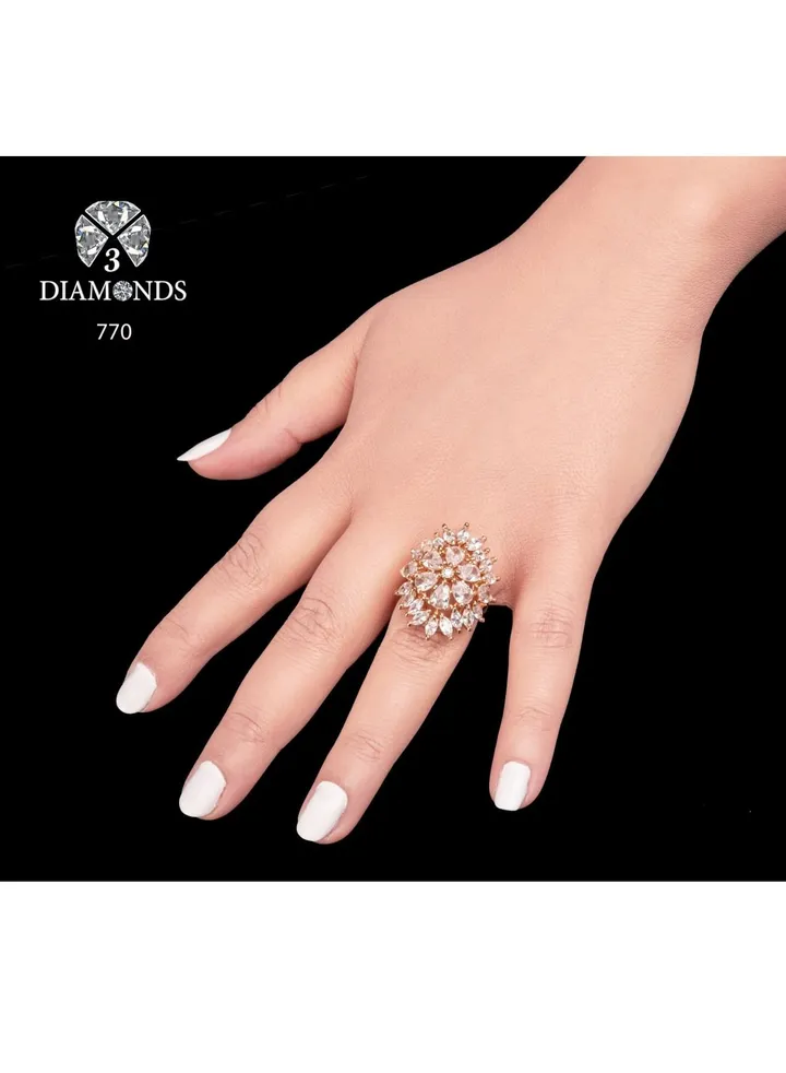 Ring For Women 18K Gold Plated