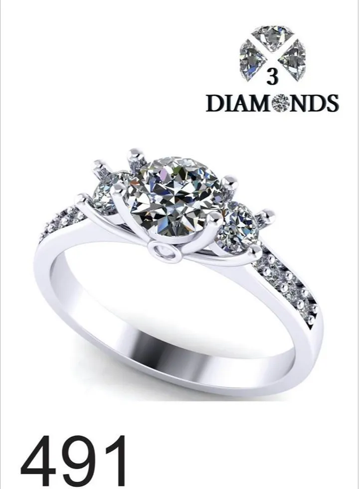 Ring For Women platinum Plated-silver
