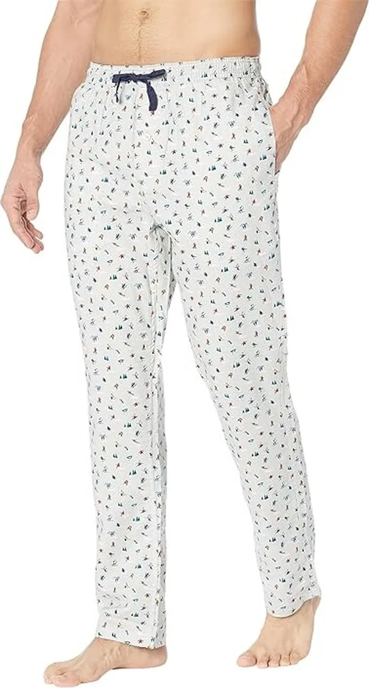 Southern Tide Ski Ya Later Lounge Pants (Silver Lake) Men's Pajama