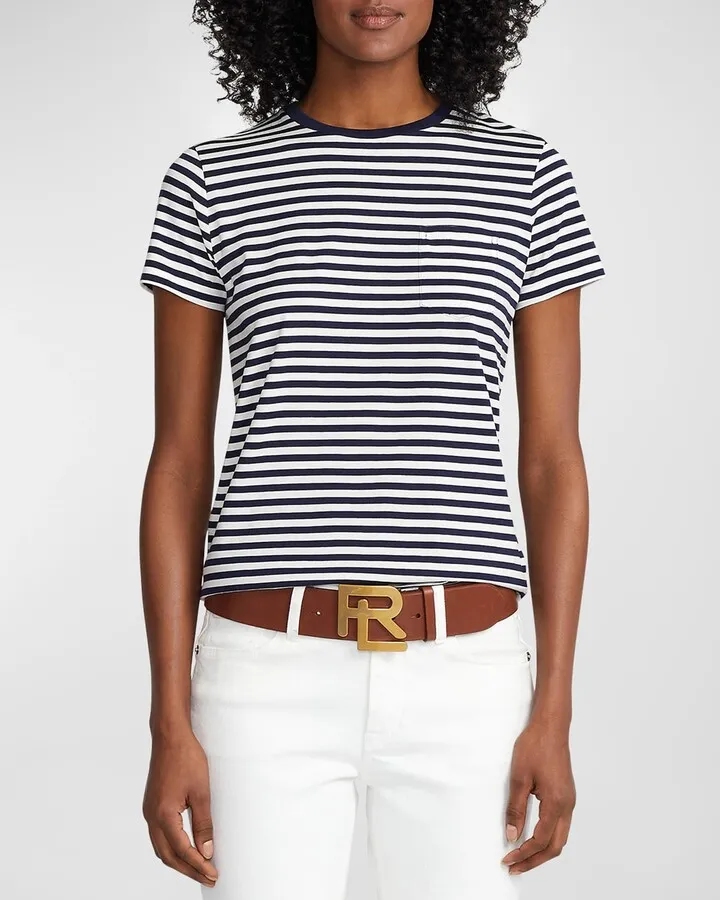 Striped Cotton T-Shirt