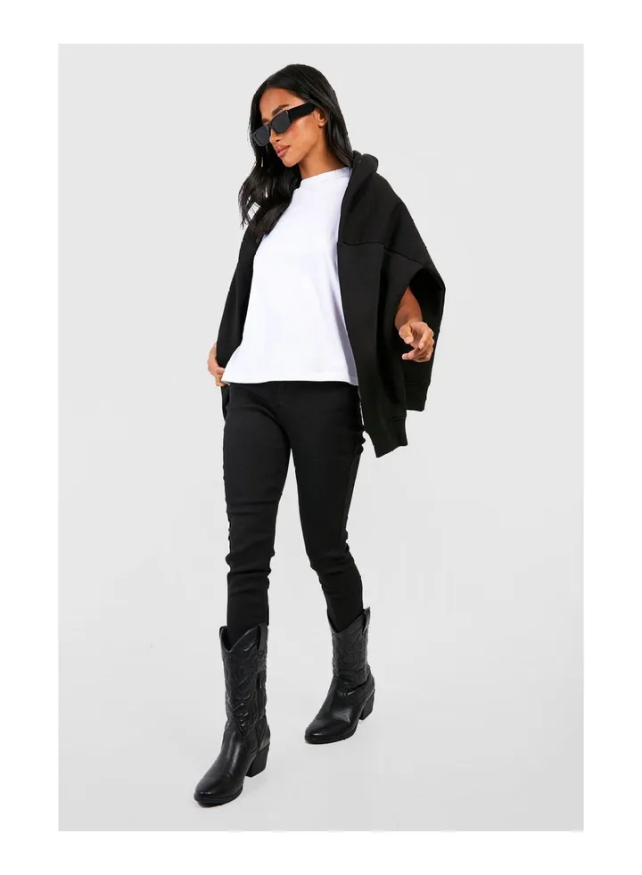 Petite Recycled High Waist Skinny Jeans