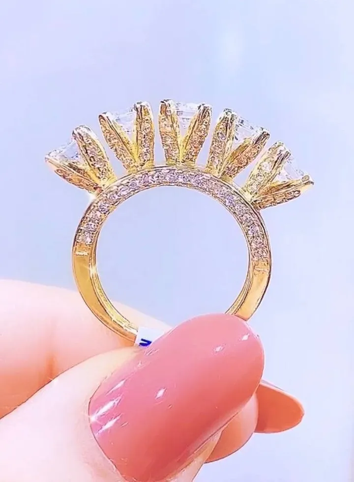 Ring For Women 18K Gold Plated