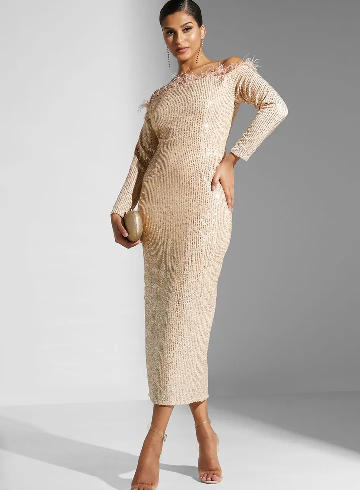Bardot Sequin Dress