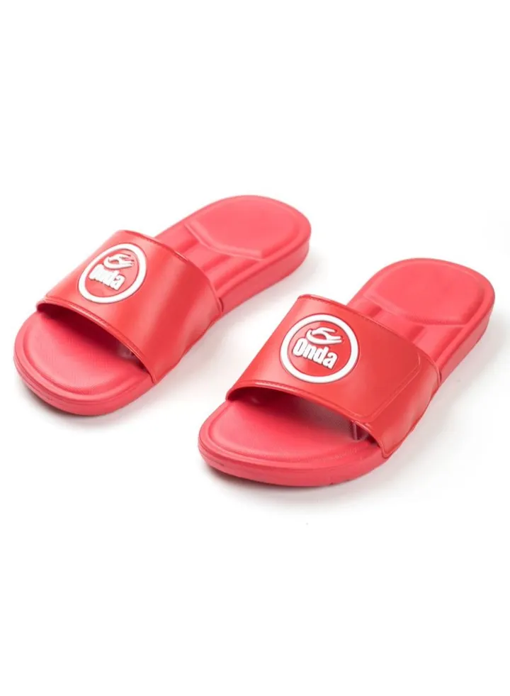 Onda Lima Red Slide slipper for women