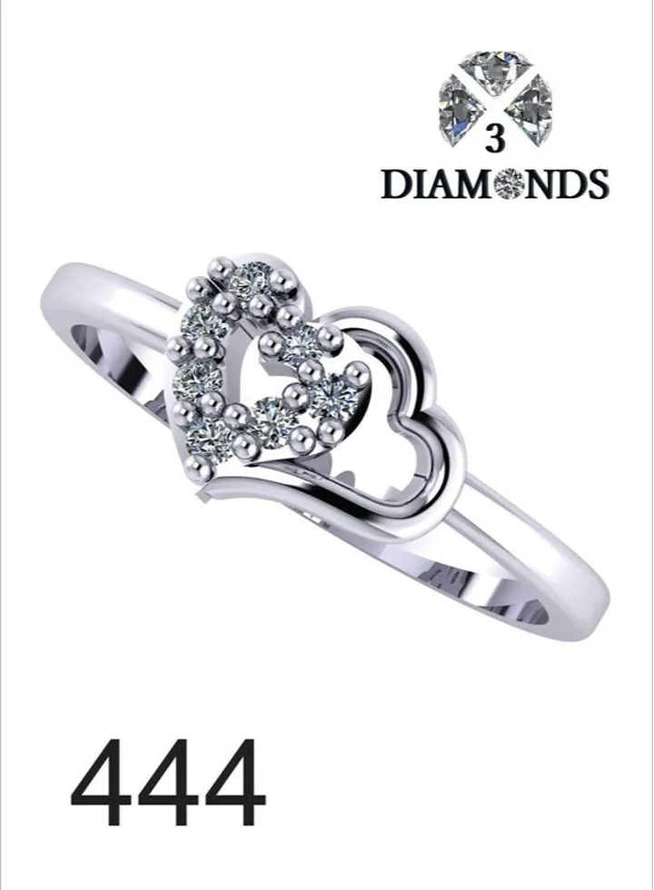 Ring For Women platinum Plated-silver