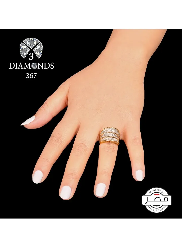 Ring For Women 18K Gold Plated