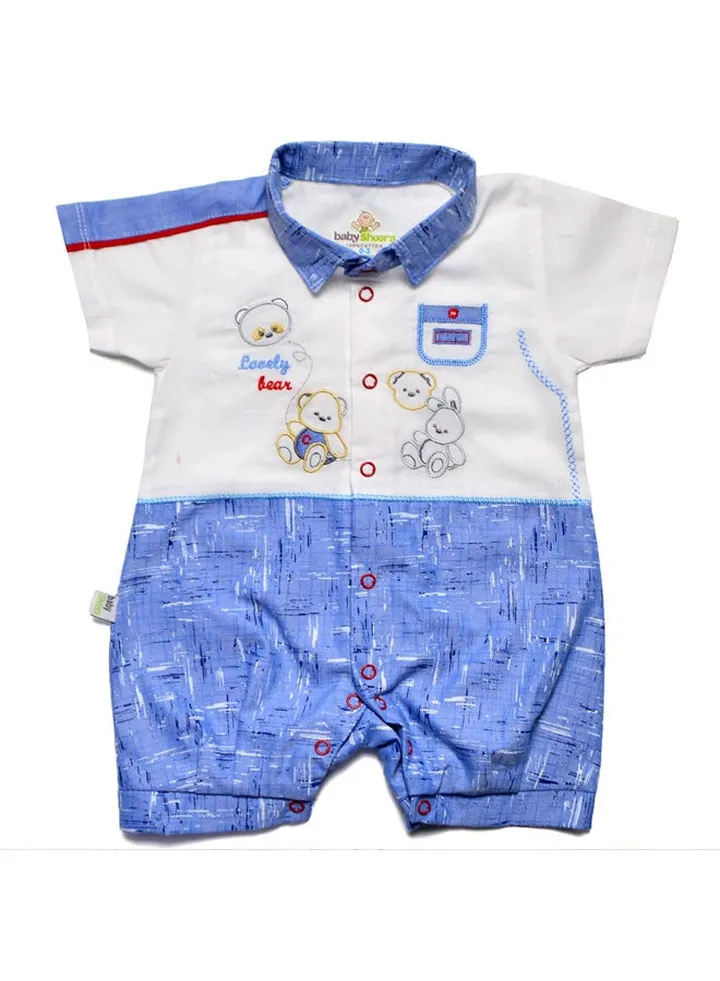 Baby Boy Shirt Playsuit