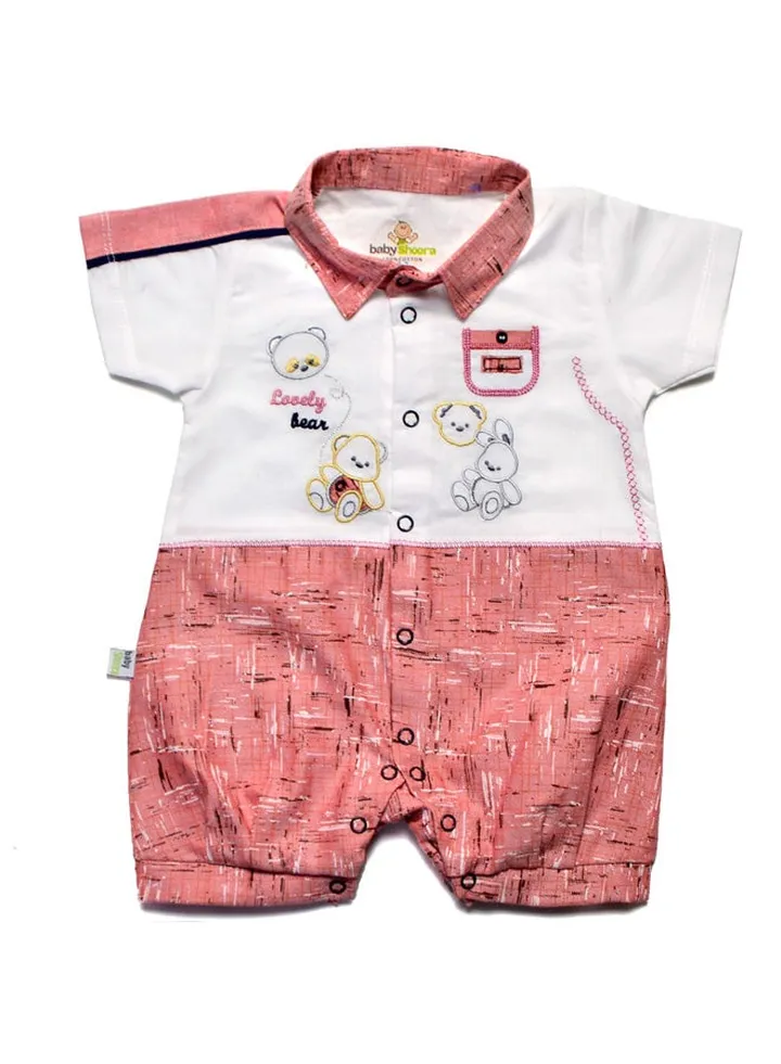 Baby Boy Shirt Playsuit