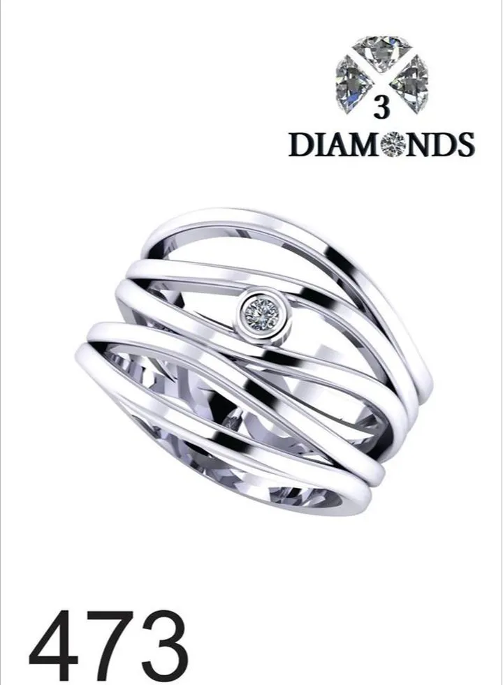Ring For Women platinum Plated-silver