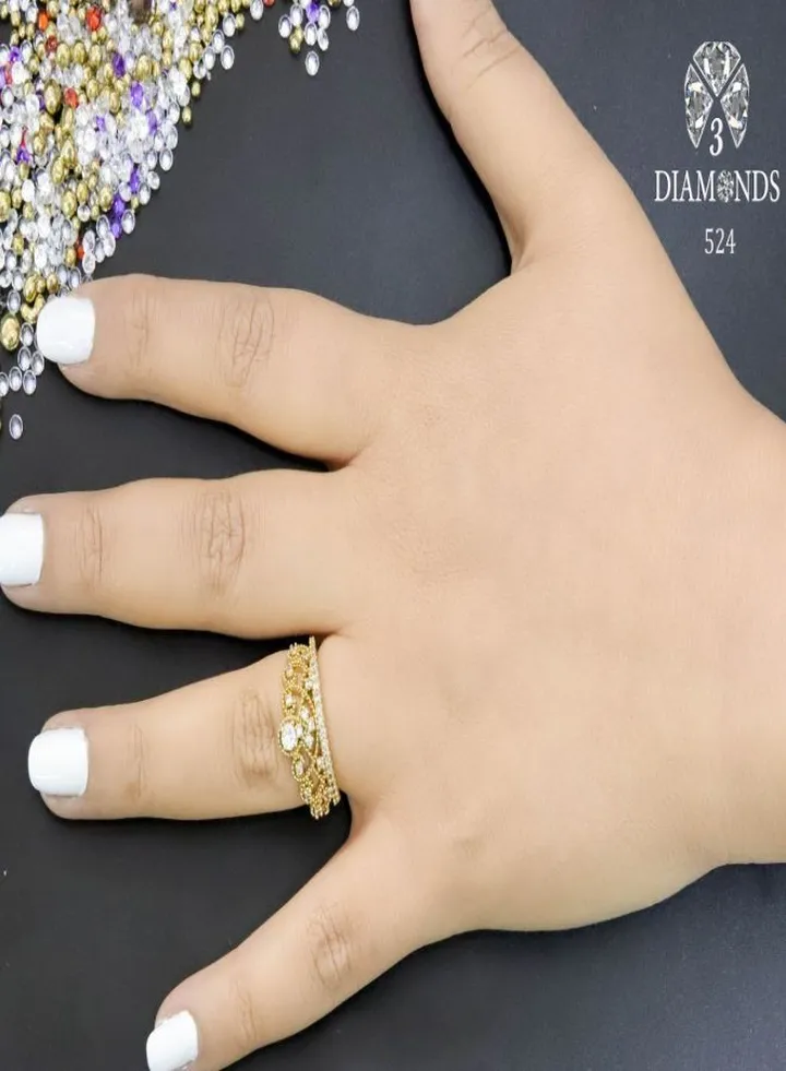 Ring For Women 18K Gold Plated