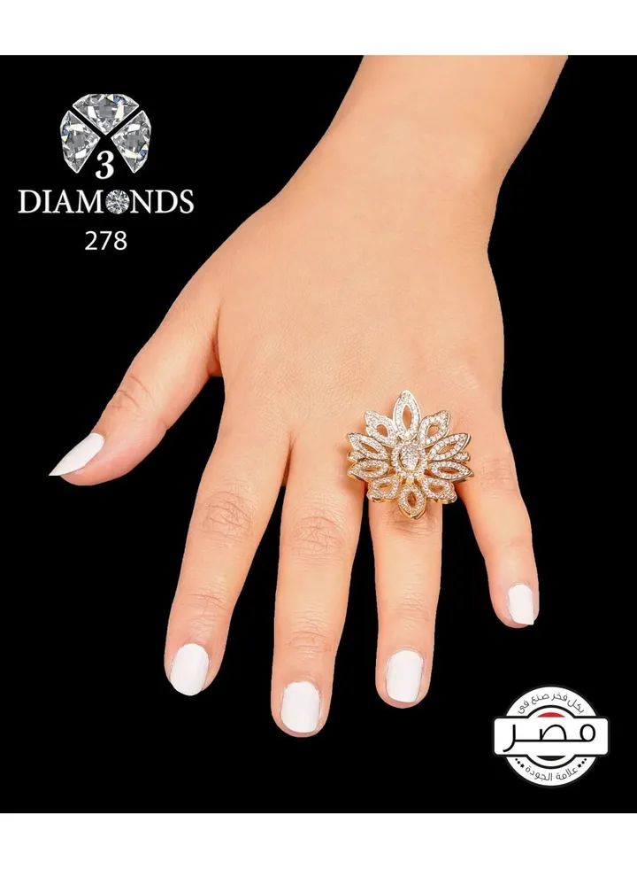 Ring For Women 18K Gold Plated