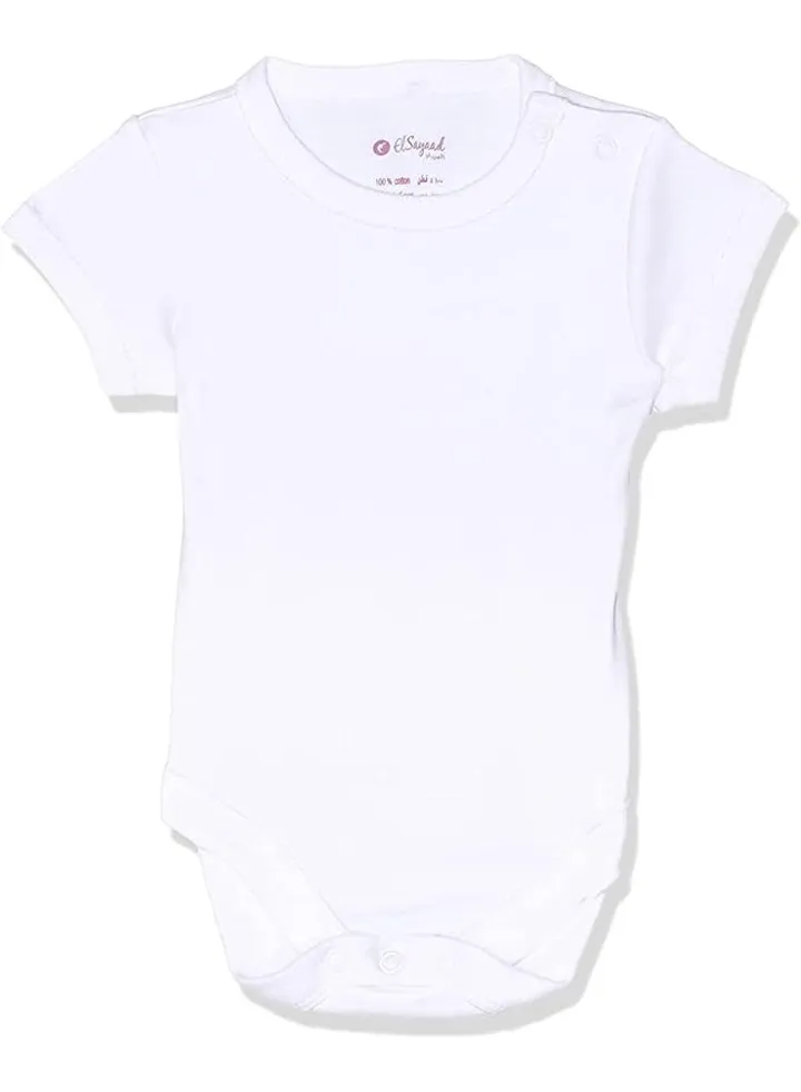 Baby Half sleeves plain Playsuit