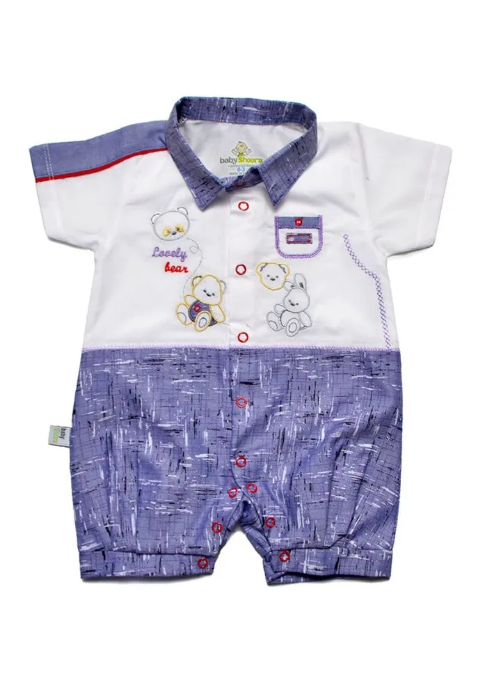 Baby Boy Shirt Playsuit