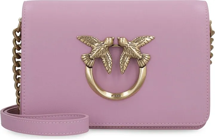 Love Click Simply Leather Mini Crossbody Bag