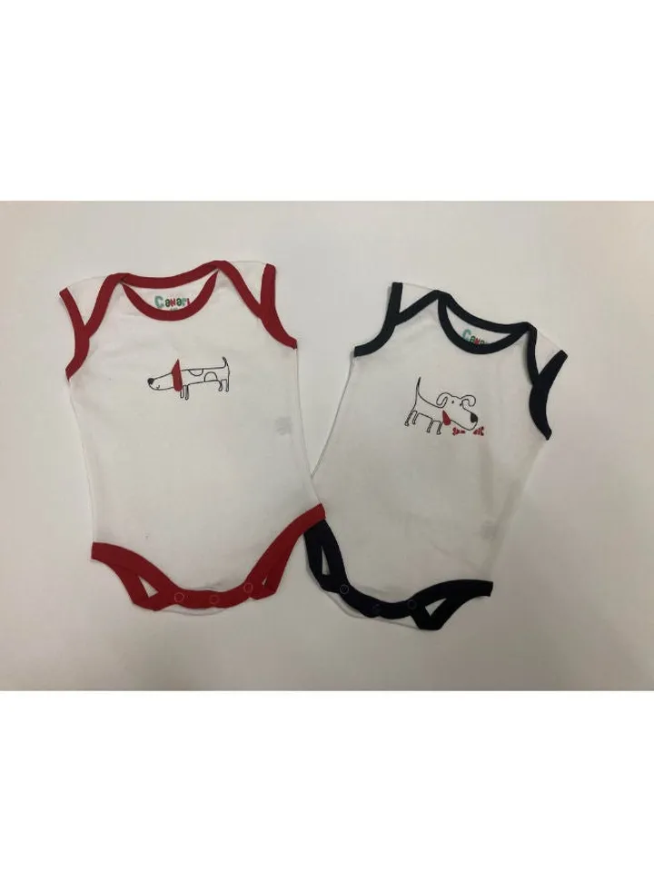 Baby romper sleeveless cotton 2 Piece