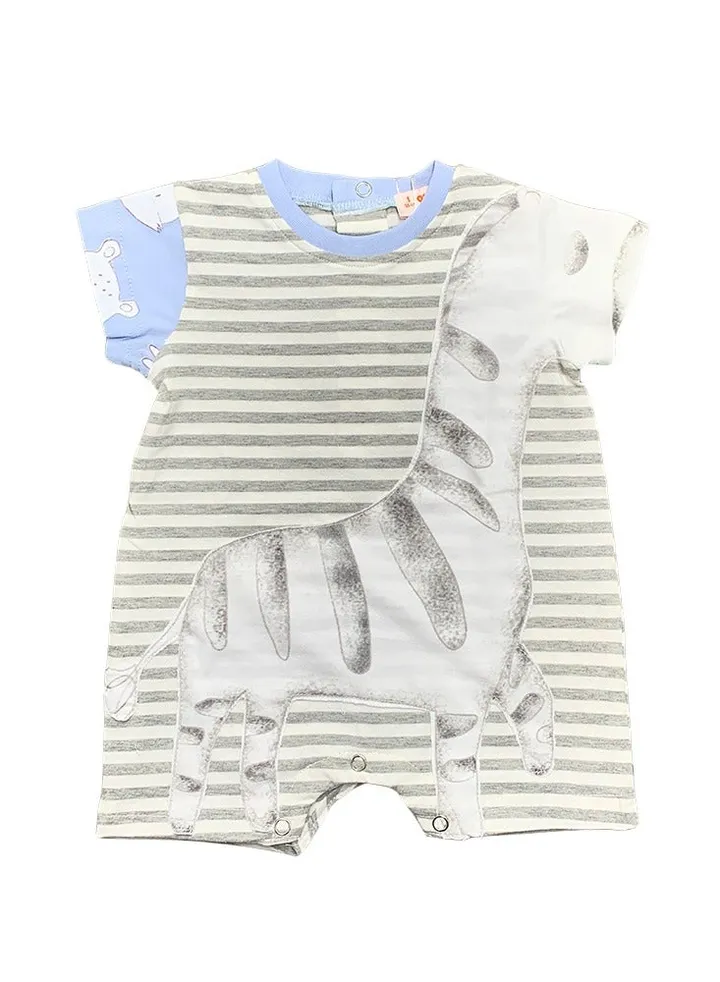 Baby Boy’s Salopette - Gray