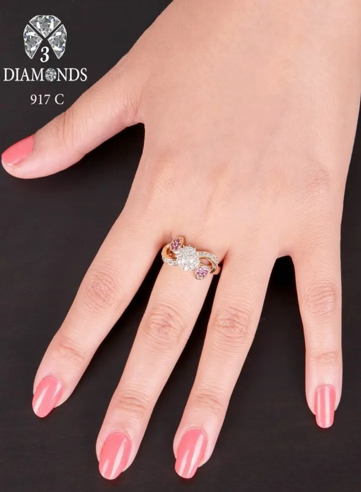 Ring For Women 18K Gold Plated
