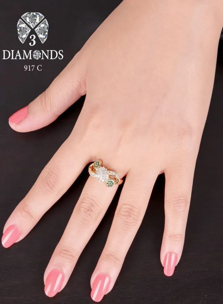 Ring For Women 18K Gold Plated