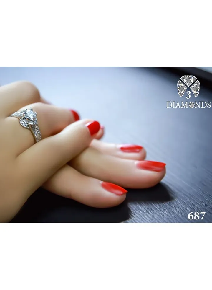 Ring For Women platinum Plated-silver