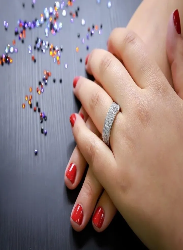 Ring For Women platinum Plated