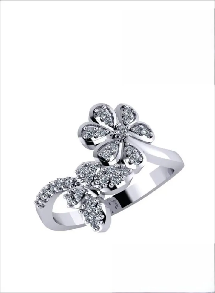 Ring For Women platinum Plated-silver