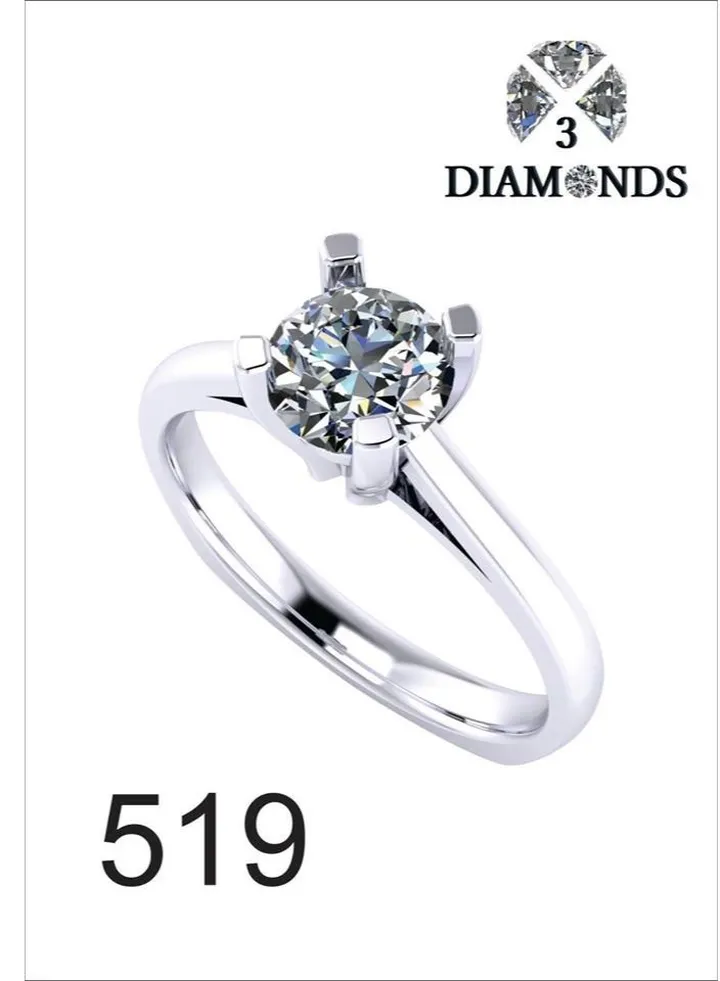 Ring For Women platinum Plated-silver