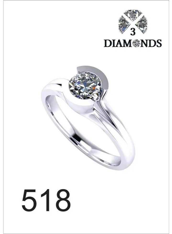 Ring For Women platinum Plated-silver