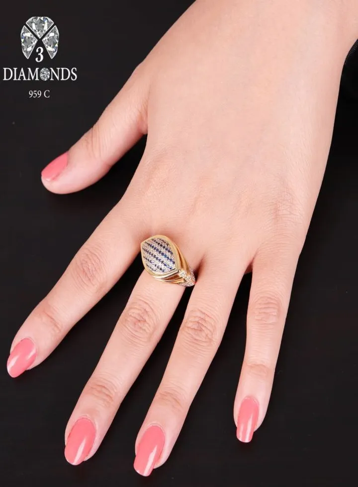 Ring For Women 18K Gold Plated