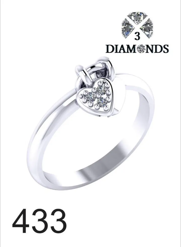 Ring For Women platinum Plated-silver