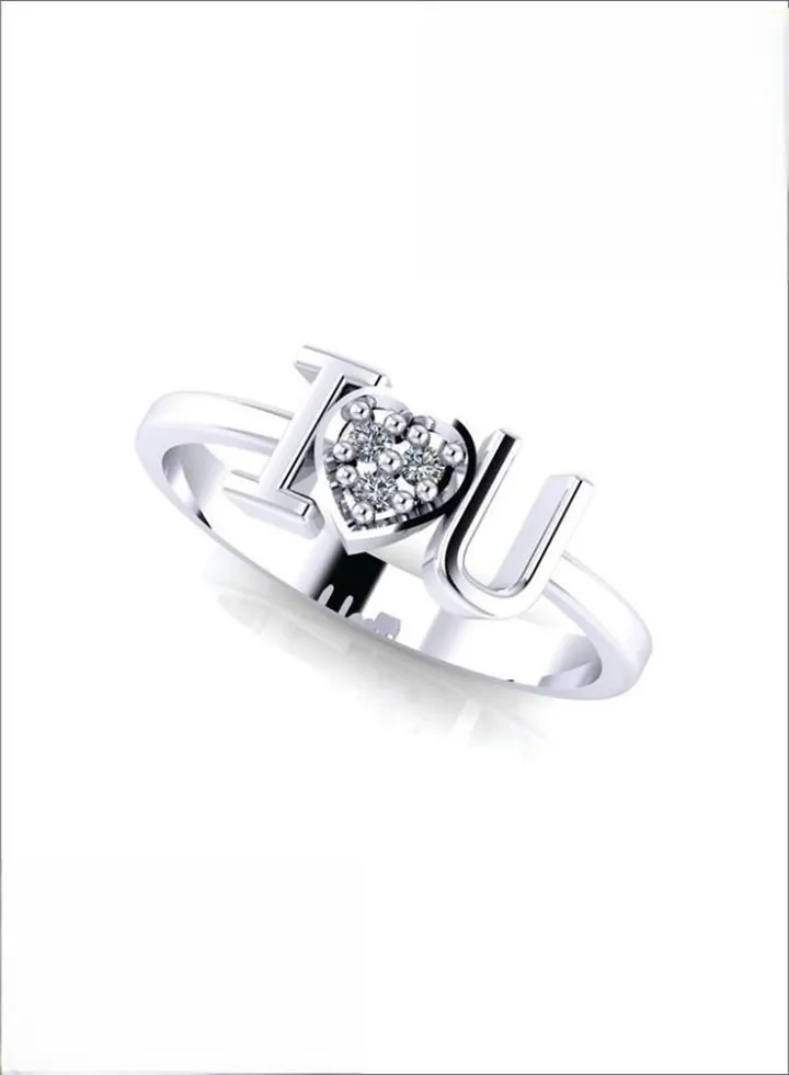 Ring For Women platinum Plated-silver